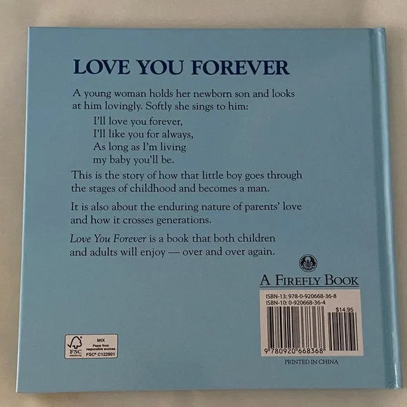 Love You Forever Children's book 📚 New - Picture 3 of 4